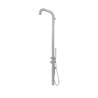 Fugaflow panneau de douche acier inoxydable 316 douchette murale acier inoxydable brossé