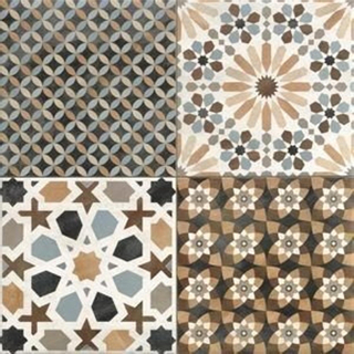Realonda Ceramica wand- en vloertegel - 44x44cm - 10mm - Vierkant - Marrakech Mix