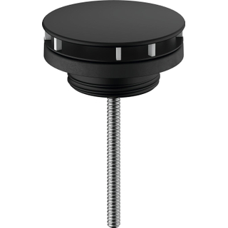 Hansgrohe Universeel bouchon de vidage pour lavabo/bidet mat noir