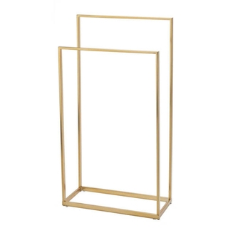 Aquanova Yuri Porte-serviettes sur pied 45x20x83cm Or mat
