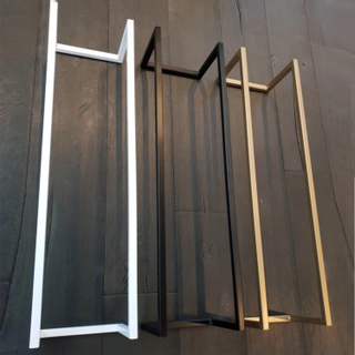 Saniclass Dual porte-serviettes 95x25x20cm en laiton brossé DESTOCKAGE