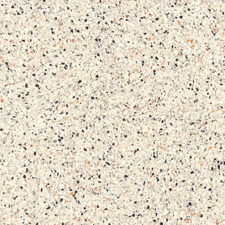 EnergieKer Medley - Carrelage Terrazzo et mural - 120x120cm - rectifié - Crème mat