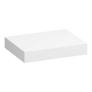 BRAUER Plan sous vasque MDF 60x50x10cm MDF Blanc mat