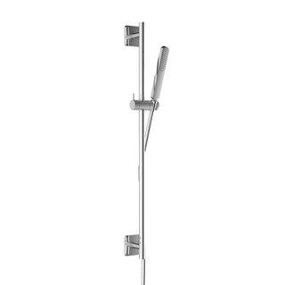 Hotbath Gal Verstelbare glijstang 100 cm met doucheslang 1,5 mtr en handdouche chroom