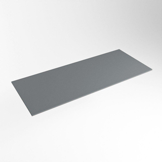 Mondiaz TOP 41 Plan sous vasque - 100x41x0.9cm - compatible comme plan de meuble - solid surface - Plata