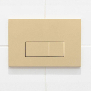 QeramiQ Dely Swirl Pack WC suspendu - 36.3x51.7cm - bâti-support Geberit UP320 - abattant 35mm - plaque de commande beige - boutons rectangulaires - blanc brillant