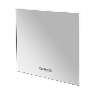 Eurom Sani 400 Mirror Infraroodpaneel met spiegel - 80x70cm - LED verlichting - WiFi - 400 watt - mat wit