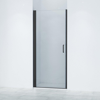 Marenza Neptune 6211 Porte de douche - 100x200cm - profilé - verre de sécurité - anti-calcaire - noir mat