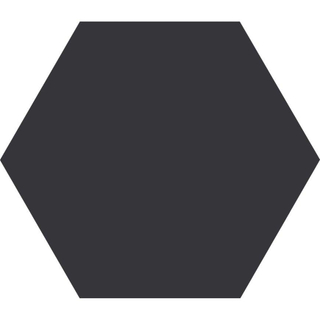 ÉCHANTILLON Cifre Cerámica Hexagon Timeless Carreau de sol et de mur Noir Mat Vintage Mat Noir