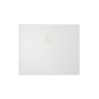 Xenz flat sol de douche 120x100x4cm rectangle acrylique blanc