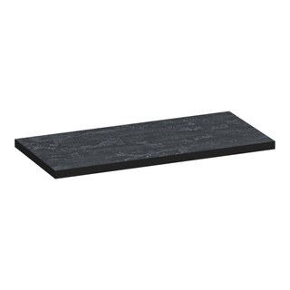 BRAUER MFCPlus Plan sous vasque MFC 99.6x46x3.6cm MFC Métal/Noir