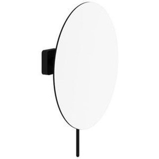 Hotbath Cobber miroir grossissant accessoire avec fixation murale noir mat