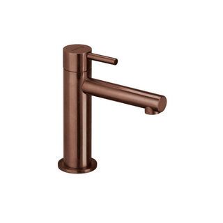Herzbach design ix pvd robinet de lavabo taille s sans vidange cuivre 4.5x15.5cm acier