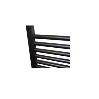 Sanicare Design Radiateur - 111,8x60cm - 730W - droit - noir mat