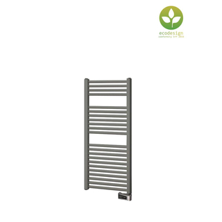 Plieger Palermo EL III Fischio Radiateur électrique horizontal 111.1x50cm 500W Argent métallique