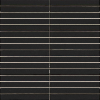 La Platera Cerámica Kromo Carreau mural en céramique - 35x35cm - 9.2mm - Noir