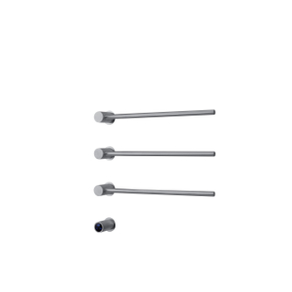 FugaFlow Eccelente Caloro Radiateur électrique pour serviettes - 52x54x13cm - 30 watts - acier inoxydable brossé