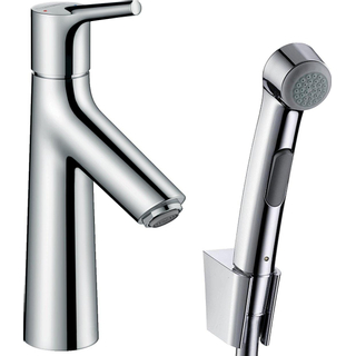 Hansgrohe Talis S ensemble bidet avec robinet de lavabo avec douchette et flexible de douche chrome
