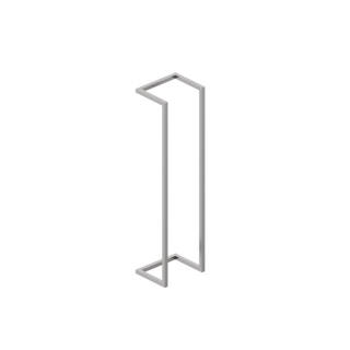 Saniclass Dual Handdoekrek - 95x25x20cm - geborsteld RVS - OUTLET UDEN