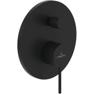Villeroy & Boch Loop & Friends robinet de douche - encastré - Monocommande - avec inverseur - noir mat