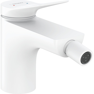 Hansgrohe Vivenis Mitigeur bidet avec vidage Mat blanc