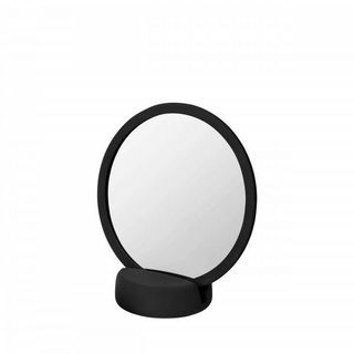 Blomus Sono Make-up Spiegel - hoogte 18,5cm - breedte 17cm - lengte 9cm - Black
