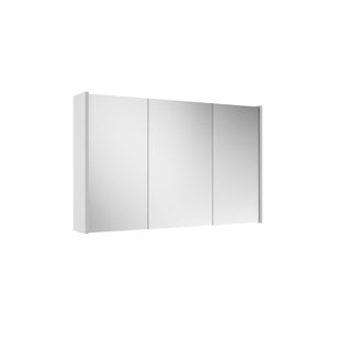 Adema Prime Spiegelkast - 100x63x16cm -inclusief zijpanelen - greige (grijs)