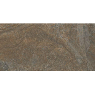 ÉCHANTILLON Baldocer Cerámica Carrelage de sol et mural Howen Noyer Rectifié Look industriel Mat Marron