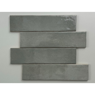 Equipe Cerámicas Trend Keramische wandtegel - 6x24.6cm - 8mm - Grijs