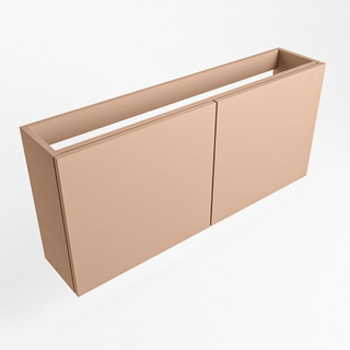 Mondiaz FOWY fonteinonderkast - 110x22x50cm - 2 deuren - push to open - softclose - Rosee