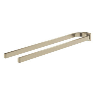 GROHE Selection Handdoekhouder - 36cm - dubbel - niet draaibaar - brushed nikkel