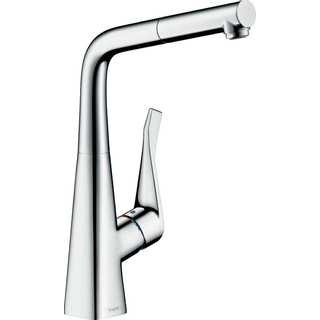 Hansgrohe Metris Robinet de cuisine avec mousseur extractible chrome