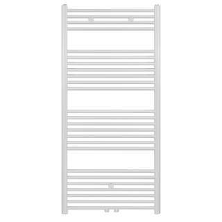 Belrad Handdoekradiator - middenaansluiting - 1400X600mm - 754Watt - Wit