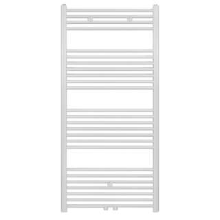 Belrad Handdoekradiator - middenaansluiting - 1600X600mm - 712Watt - Wit
