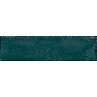 Viva Metal Brick Wandtegel 6x24cm 9.5mm Green