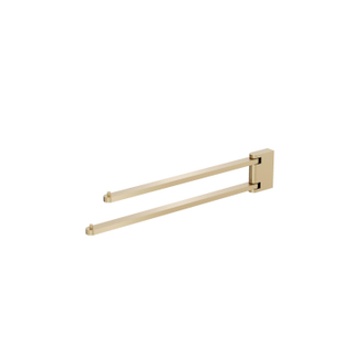 Crosswater MPRO Handdoekstang - 44.6cm - draaibaar - geborsteld messing