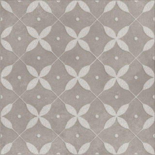 Ragno Amuri Wandtegel - decor - - 20x20cm - 10mm - Grigio (Grijs)