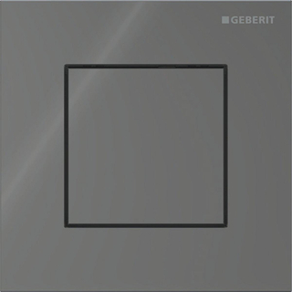 Plaque de commande Geberit type 40 urinoir - pneumatique - carré - lave