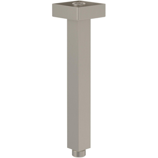 Villeroy & Boch Universal Showers bras de douche pluie pour montage au plafond Angulaire - Nickel brossé mat (inox)