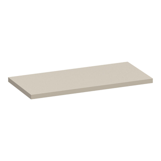 BRAUER Ocean Medium topblad - 100x46x4cm - mat beige