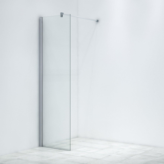 Saniclass Bellini Inloopdouche - 60x200cm - helder glas - chroom