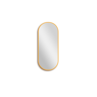 Saniclass Retro Line 2.0 Miroir ovale 90x38cm cadre Or mat