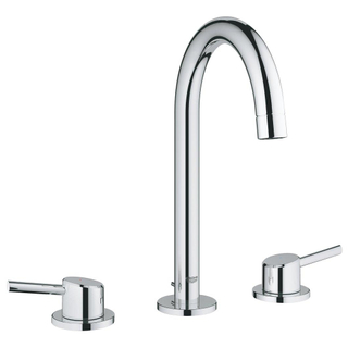 GROHE Concetto Mélangeur 3 trous avec bonde chrome