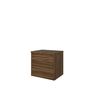 Proline top ensemble de meubles de salle de bains 60x46x55.2cm plaque de recouvrement et meuble symétrique chêne cabana