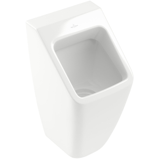 Villeroy & Boch Omnia Architectura Cuvette d’urinoir angulaire avec connexion et évacuation cachées Blanc