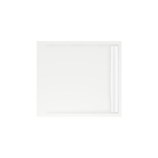 Xenz Easy Tray douchevloer - 100x90x5 - Acryl - wit