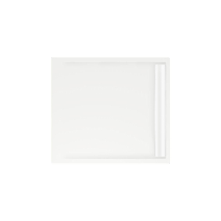 Xenz easy-tray plancher de douche 100x90x5cm rectangle acrylique blanc