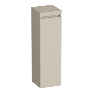 BRAUER Joy badkamerkast - 120x35x35cm - 1 deur - greeploos - linksdraaiend - mat beige