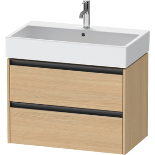 Duravit Ketho.2 Wastafelonderbouwkast - met 2 laden - 78.4x46x54