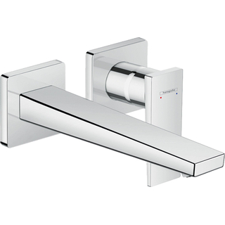 Hansgrohe Metropol Ensemble de robinetterie mural pour lavabo bec 225 chrome